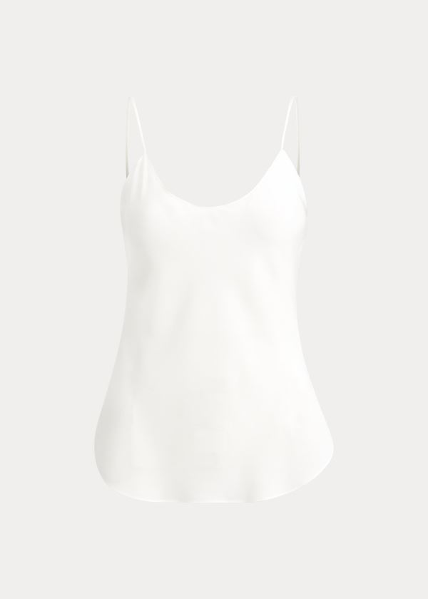 Camisolas Polo Ralph Lauren Mujer Creme - Silk - OYAWJ3419